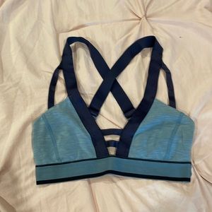 Lululemon blue bra size 6. Great condition.